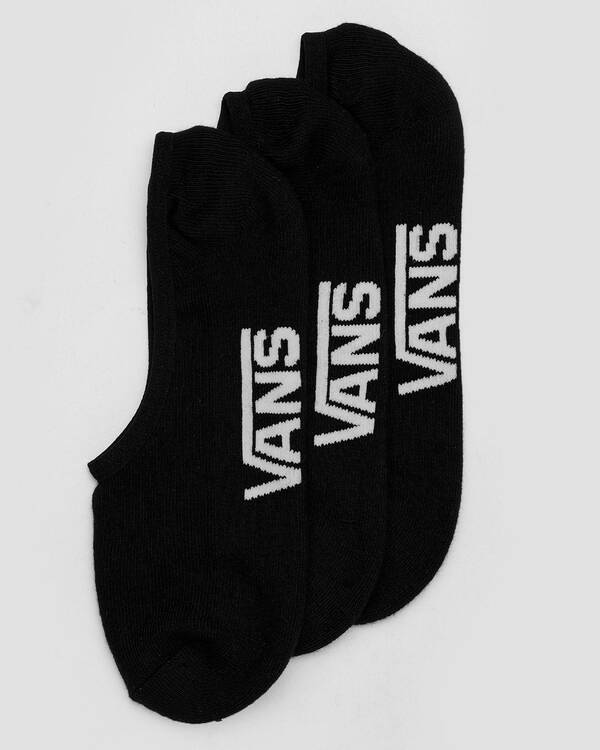 Vans Cl Super No Show Socks 3 Pack for Mens