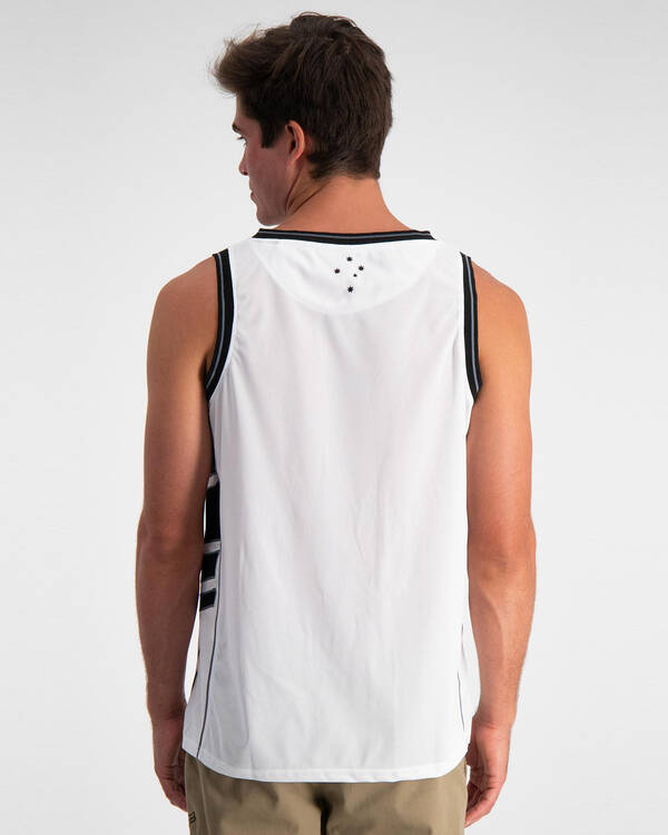 Dexter Patriotic Mesh Singlet for Mens