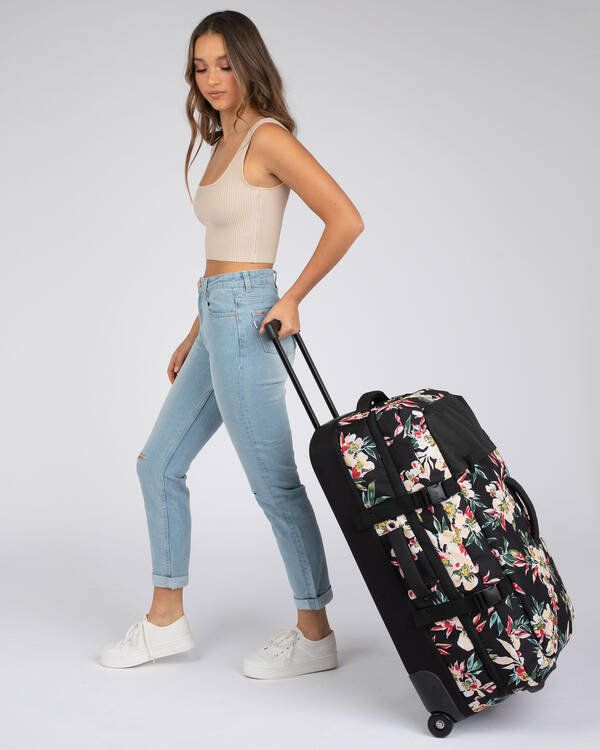 Roxy Fly Away Too Large Wheeled Travel Bag for Womens