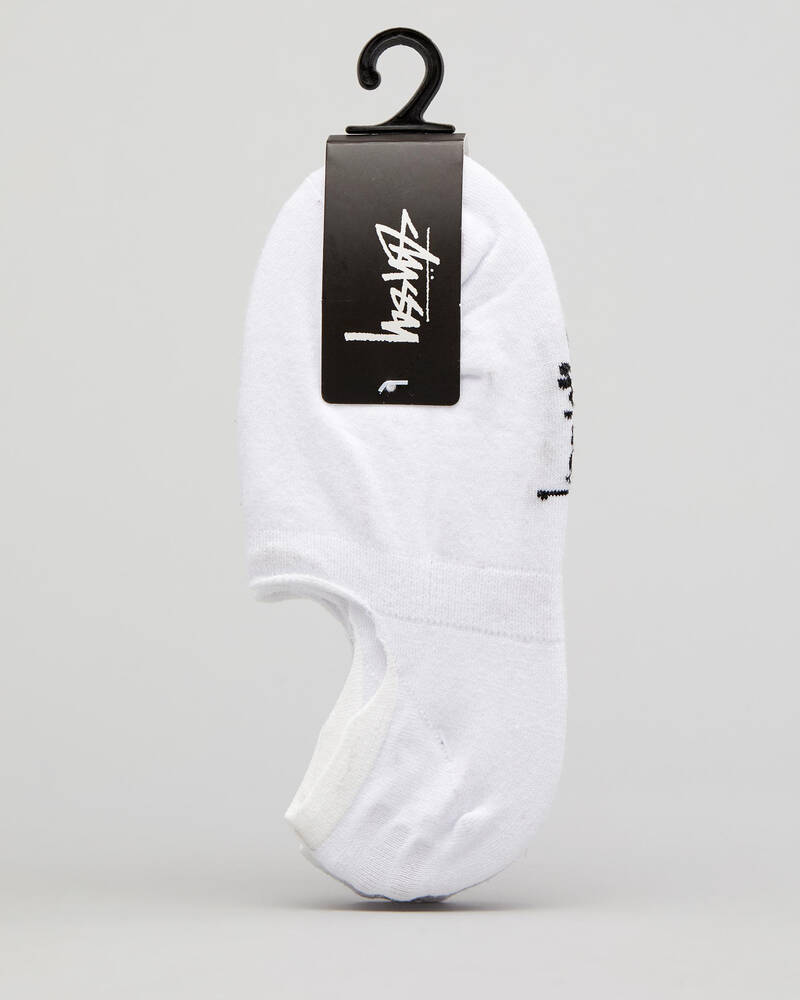 Stussy Womens Graffiti No-Show Sock Pack for Womens