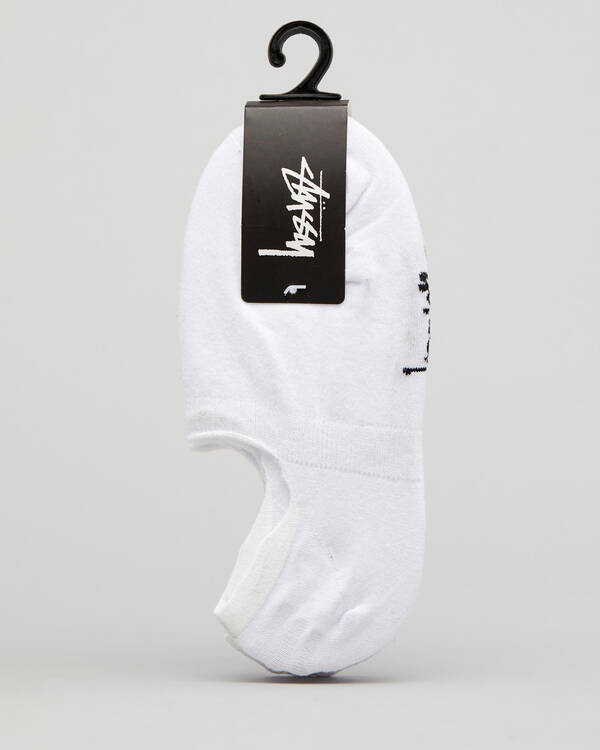 Stussy Womens Graffiti No-Show Sock Pack for Womens