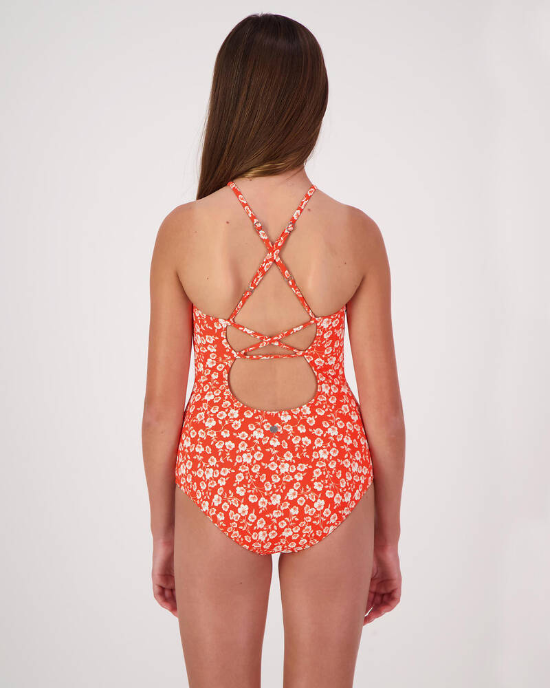 Billabong Girls Poppy One Piece Swimsuit for Womens