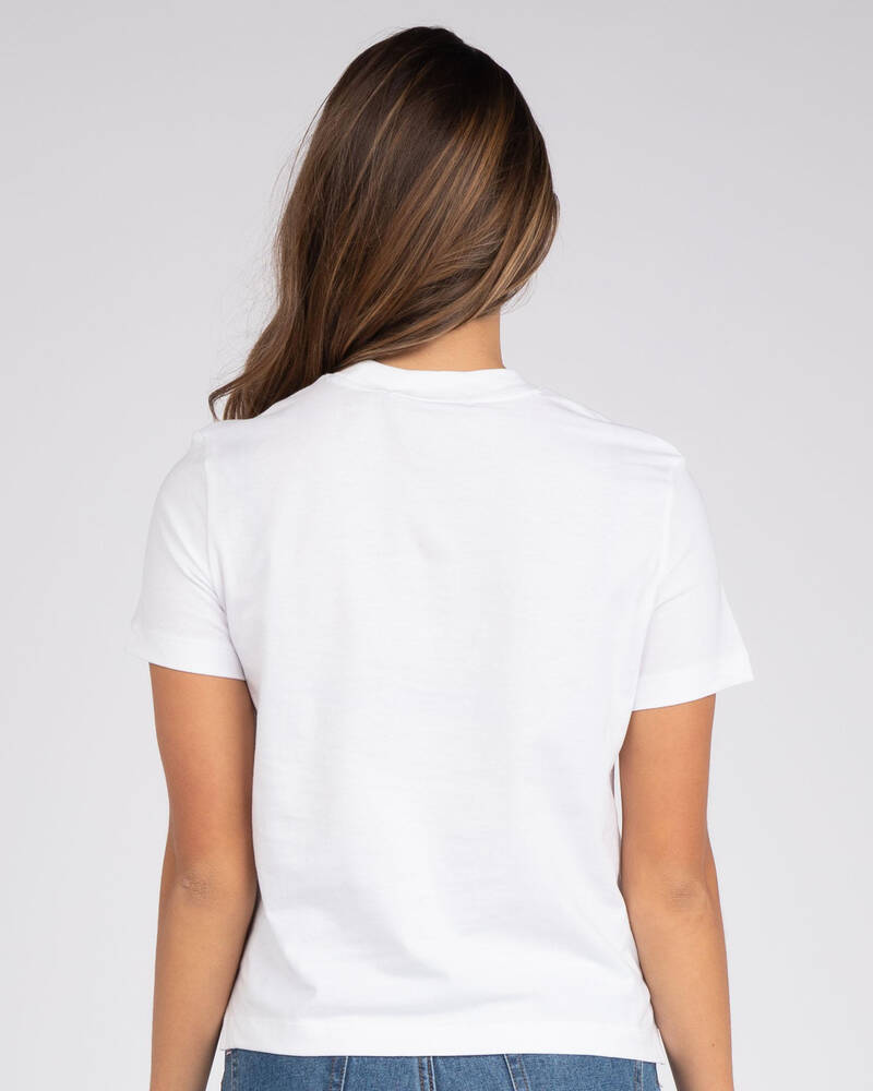 Calvin Klein Jeans CK Round Logo T-Shirt for Womens