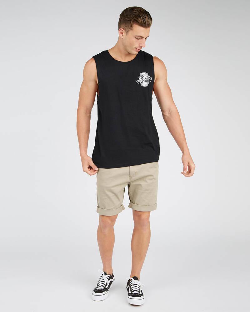 Frothies Pale Muscle Tank for Mens