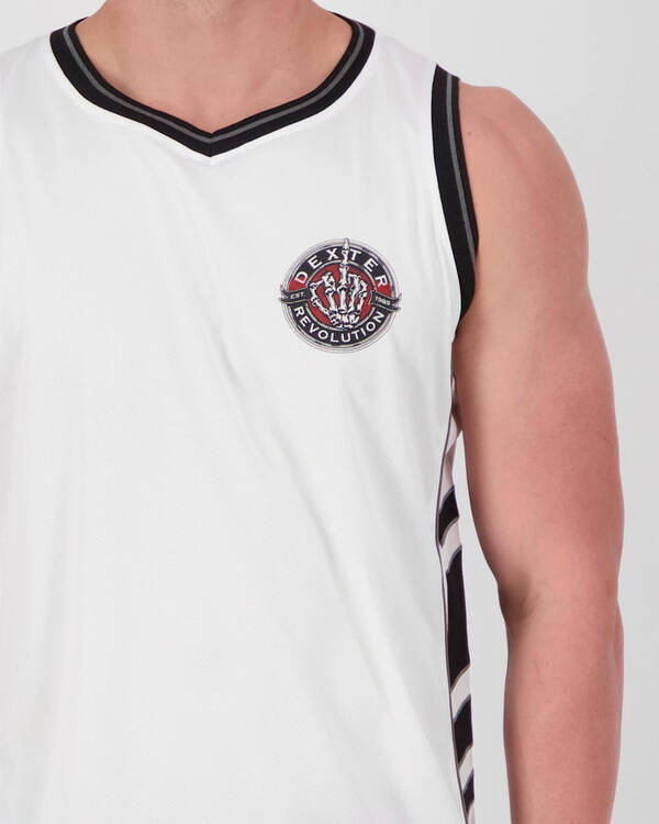 Dexter Knuckles Mesh Singlet for Mens