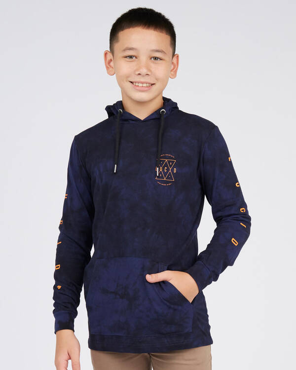 Lucid Boys Chaos Hooded Long Sleeve T-Shirt for Mens