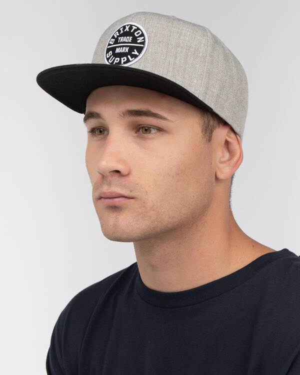 Brixton Oath III Snapback Cap for Mens