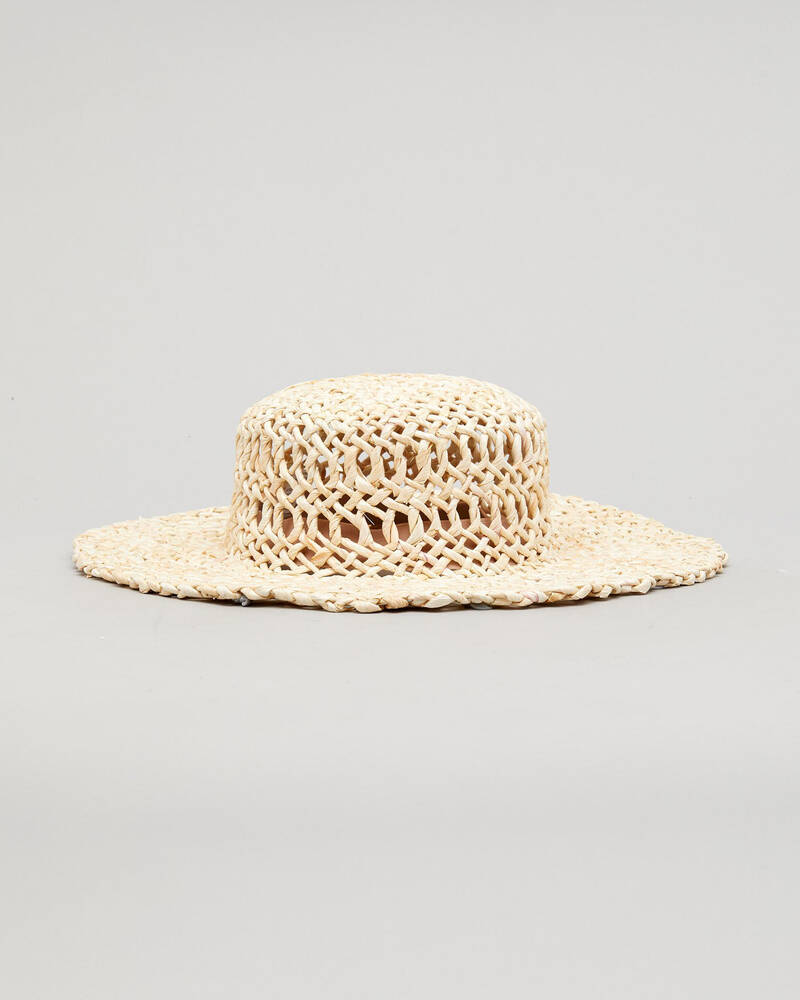 Mooloola Martha Boater Hat for Womens