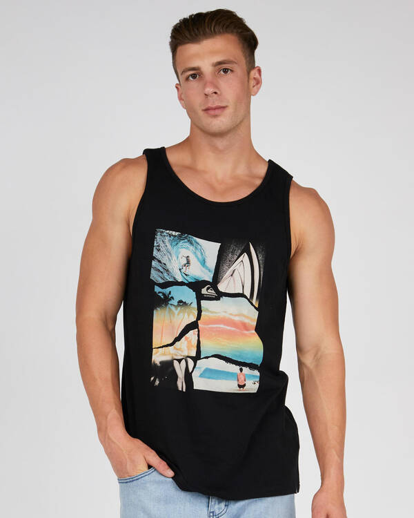 Quiksilver Torn Apart Tank for Mens