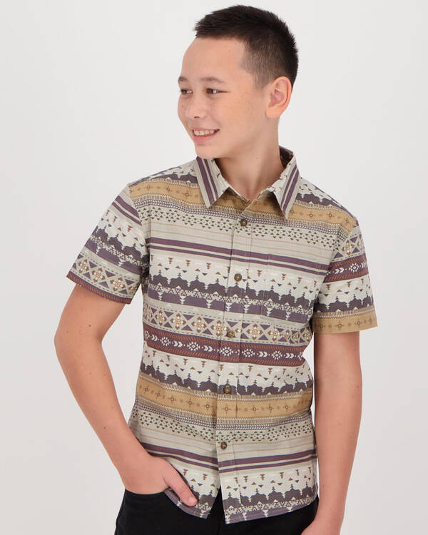 Skylark Boys Navajo SS Shirt for Mens