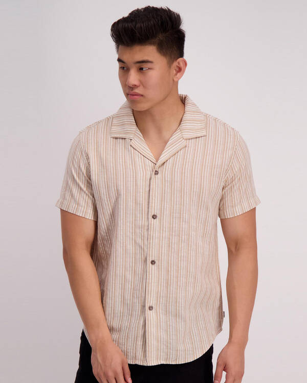 Rhythm Vacation Stripe Shirt for Mens