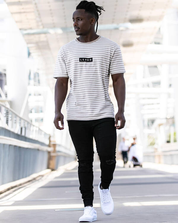 LSKD Torment Denim Pants for Mens