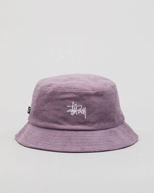 Stussy Graffiti Cord Bucket Hat for Womens