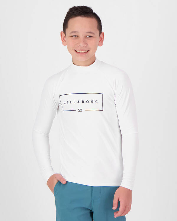 Billabong Union LS Rash Vest for Mens