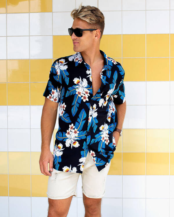 Skylark Vine Short Sleeve Shirt for Mens