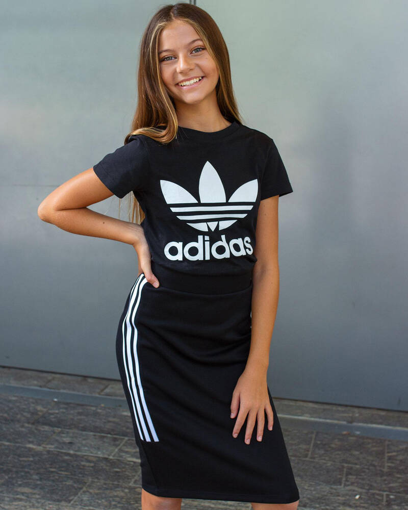 Adidas Girls' Trefoil T-Shirt for Womens