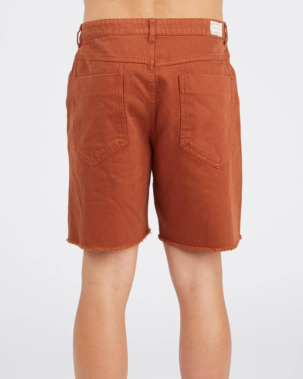 Rhythm Vintage Denim Walk Shorts for Mens