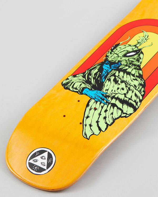 Welcome Skateboards Mothman On Bunyip 8.0" Skateboard Deck for Unisex