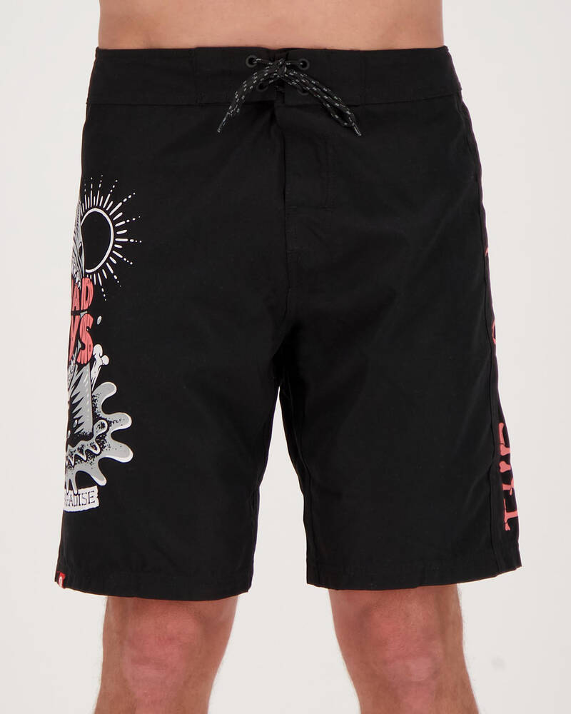 The Mad Hueys Trouble In Paradise Board Shorts for Mens