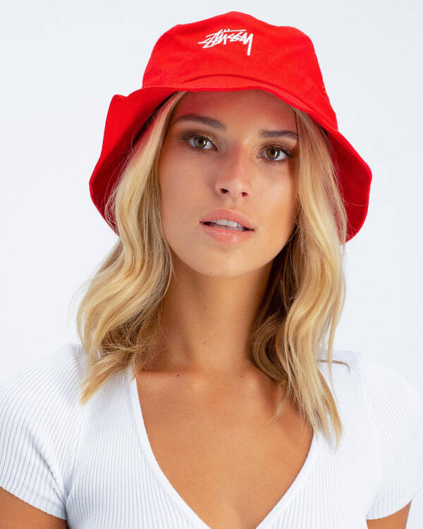 Stussy Stock Bucket Hat for Womens