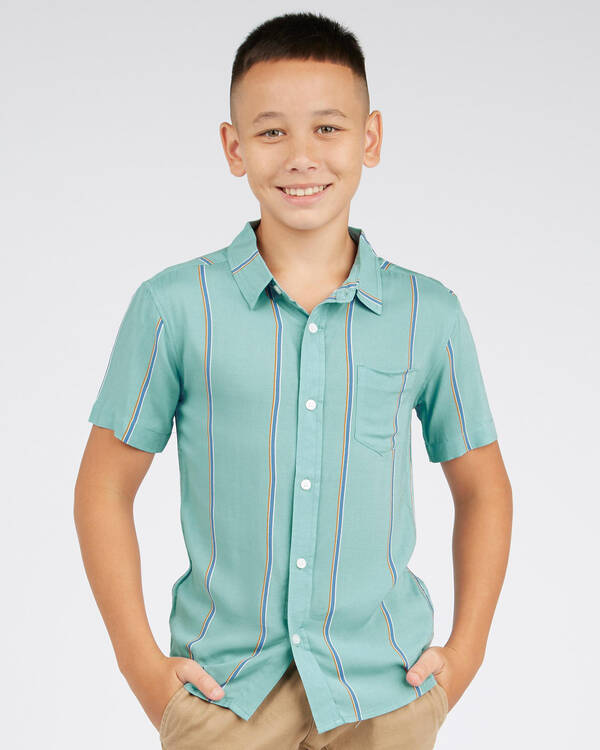 Skylark Boys Azure Ss Shirt for Mens