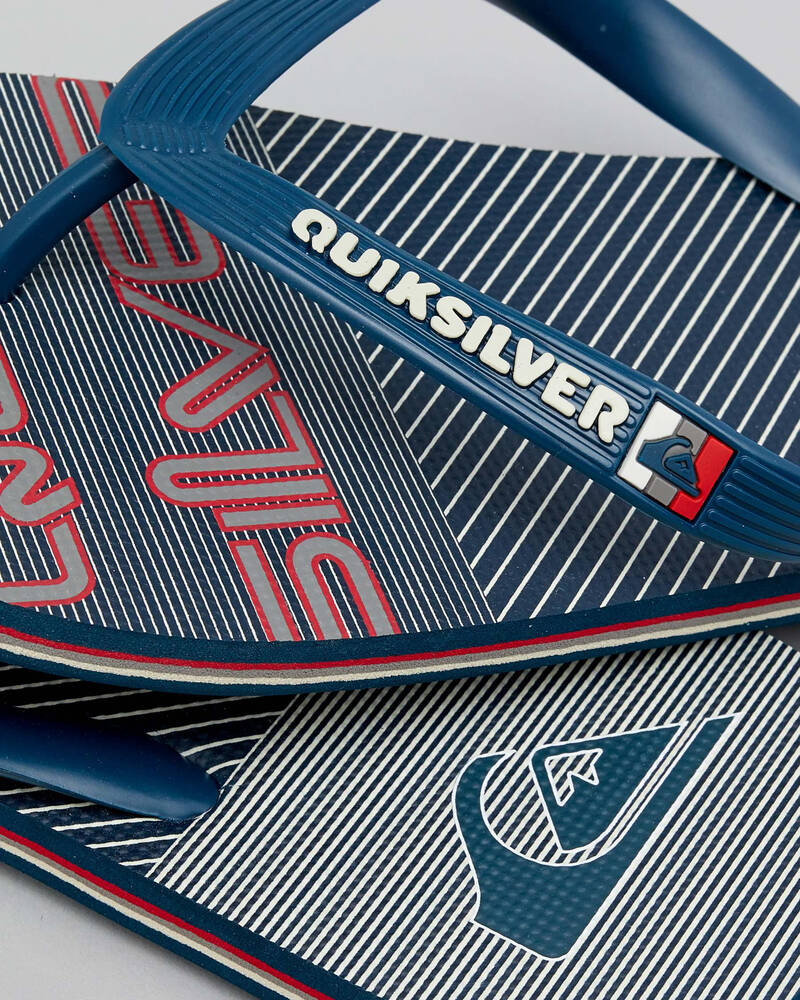 Quiksilver Molokai Fluid Force II Thongs for Mens
