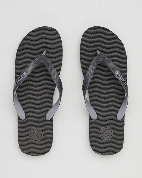 Kustom Grippa Ripple Thongs for Mens