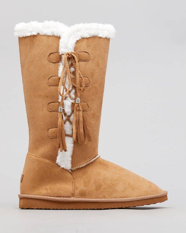 Mooloola Jamie Slipper Boots for Womens