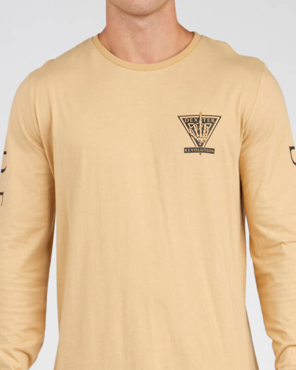 Dexter Fearless Long Sleeve T-Shirt for Mens