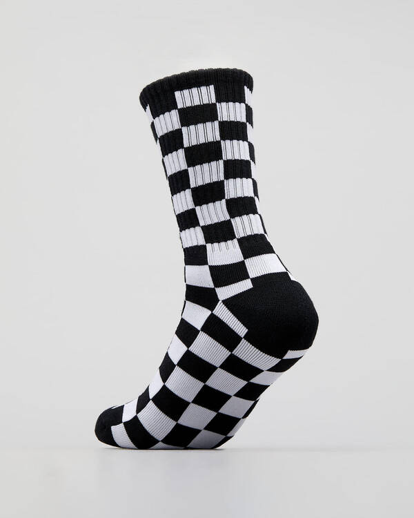 Vans Womens Checkerboard Crew Socks for Womens