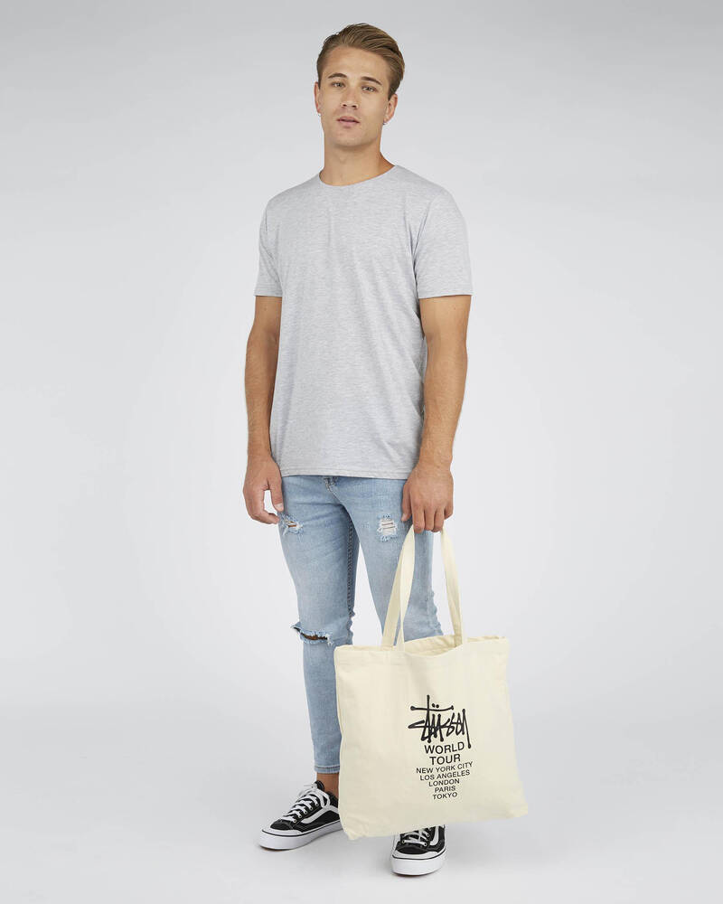 Stussy Graffiti World Tour Tote Bag for Mens