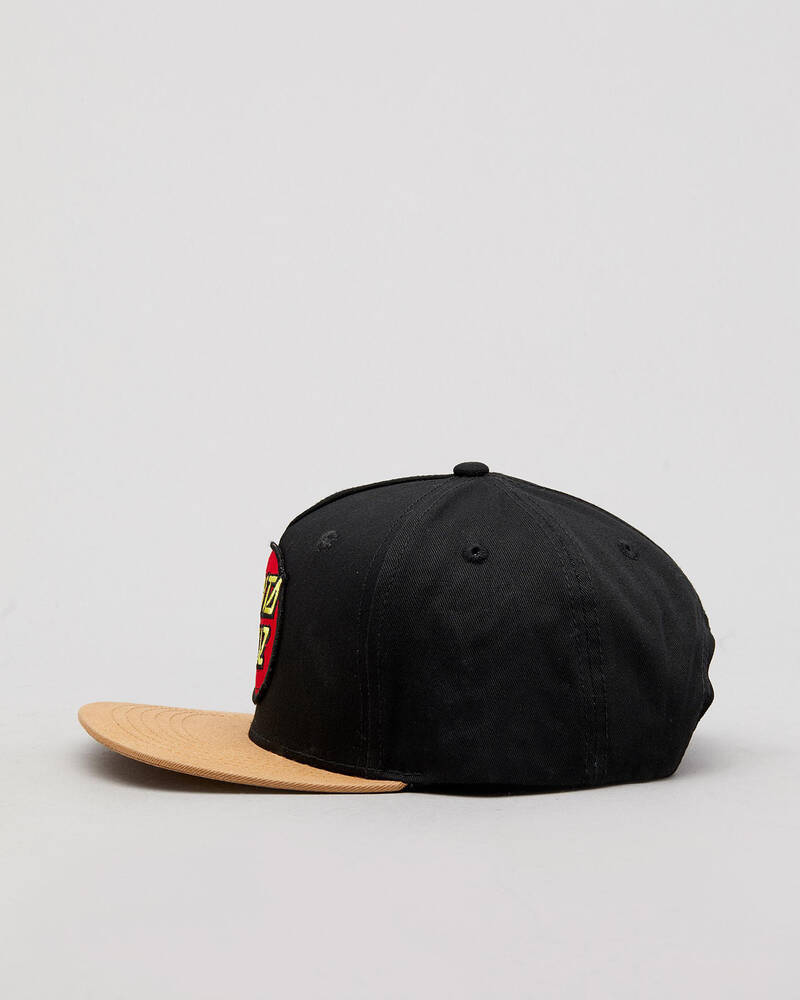 Santa Cruz Classic Patch Snapback Cap for Mens