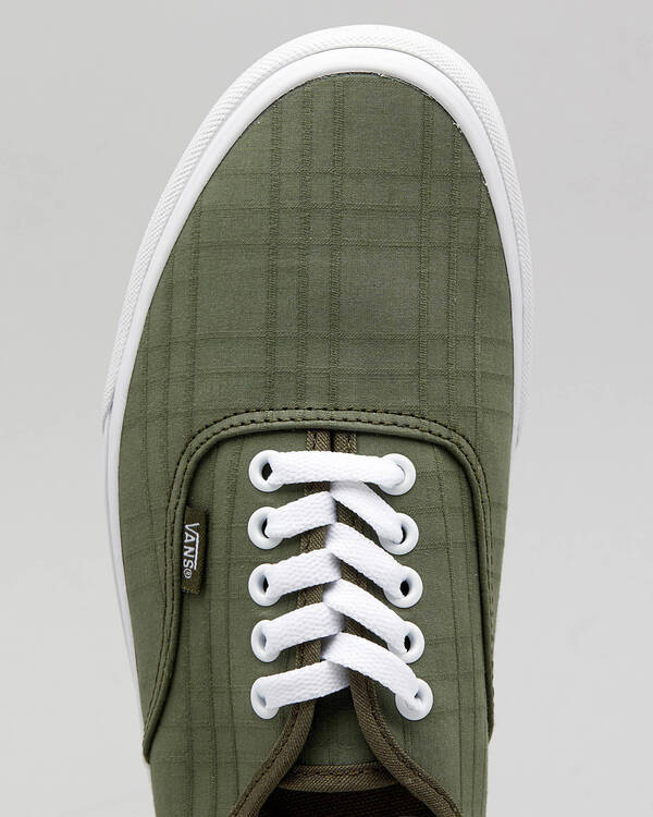 Vans Authentic Plaid Shoes for Mens