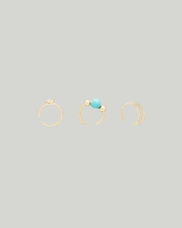 Karyn In LA Livia Nose Ring Pack for Womens