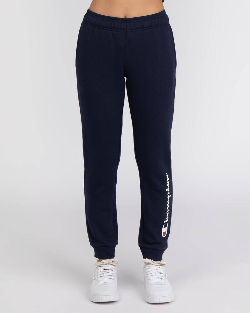 Champion Girls' Logo Track Pants for Womens