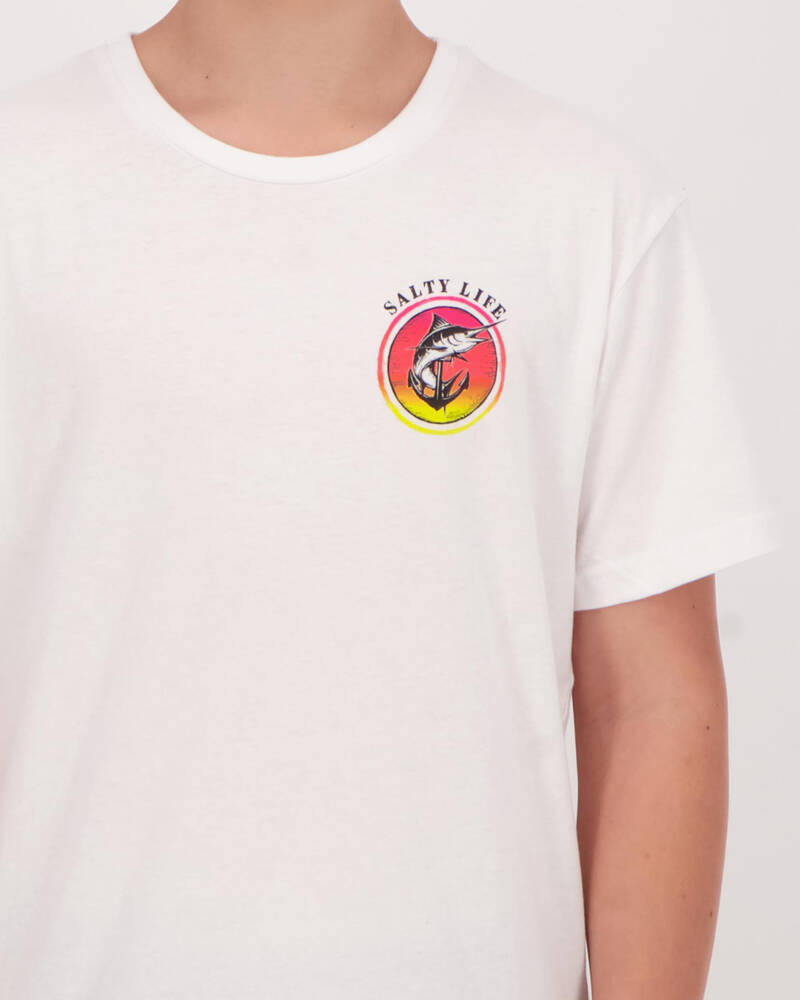 Salty Life Boys' Abstract T-Shirt for Mens