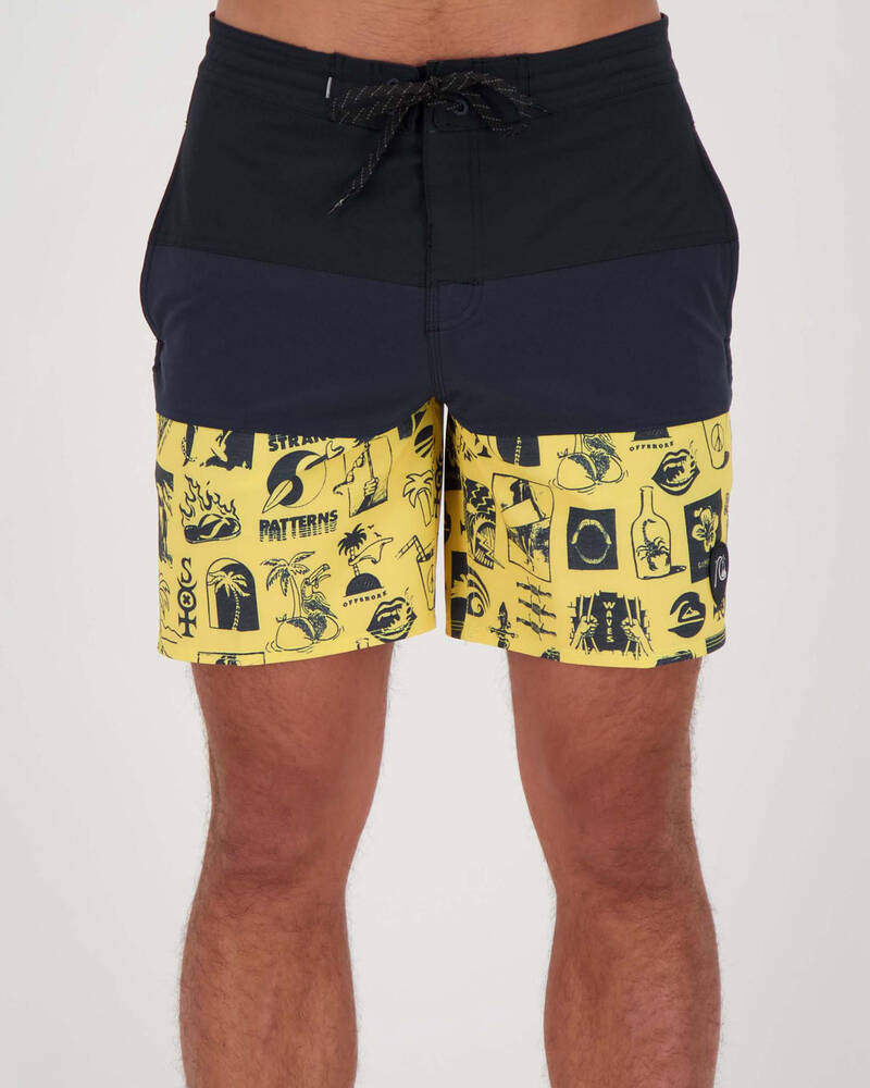 Quiksilver Strange Patterns Beach Shorts for Mens