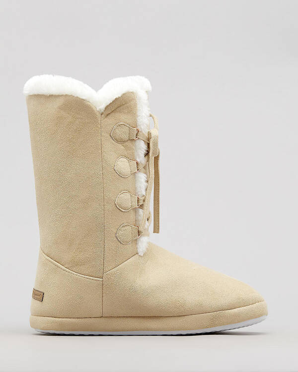 Sleepy Squirrel Anton Slipper Boots for Womens