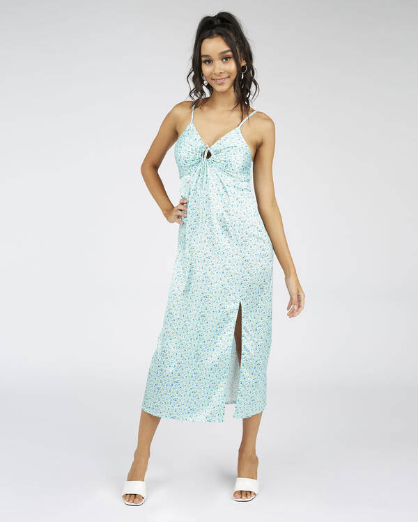 Shareen Collection Sugar Cane Midi Dress for Womens