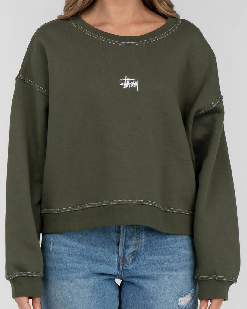 Stussy Graffiti Sweatshirt for Womens