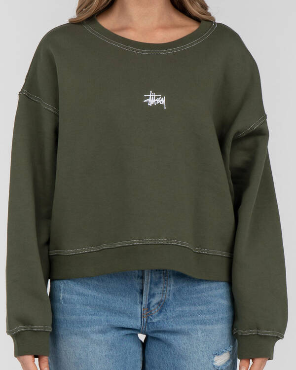 Stussy Graffiti Sweatshirt for Womens