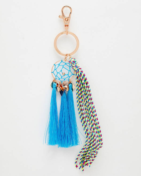 Karyn In LA Tassel Rope Bag Charm for Womens
