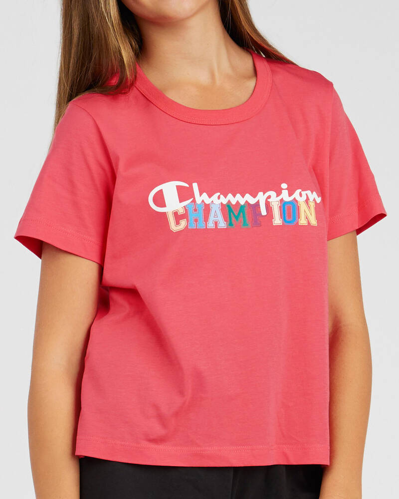 Champion Girls' Sporty T-Shirt for Womens