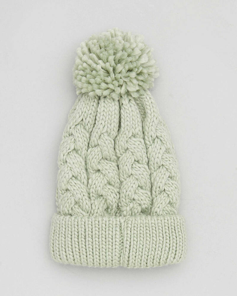Used Pom Pom Beanie for Womens