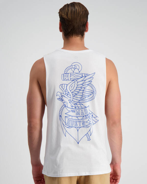 The Mad Hueys Eagle Anchor Muscle Tank for Mens