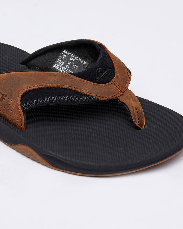 Reef Reef Fanning Leather Sandals for Mens