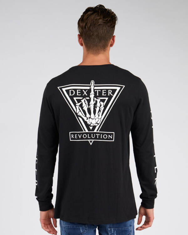 Dexter Fearless Long Sleeve T-Shirt for Mens