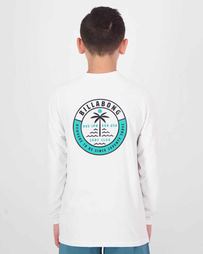 Billabong Sea Shore LS Rash Vest for Mens