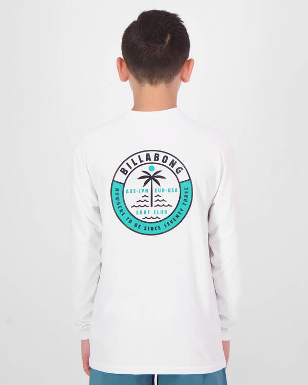 Billabong Sea Shore LS Rash Vest for Mens