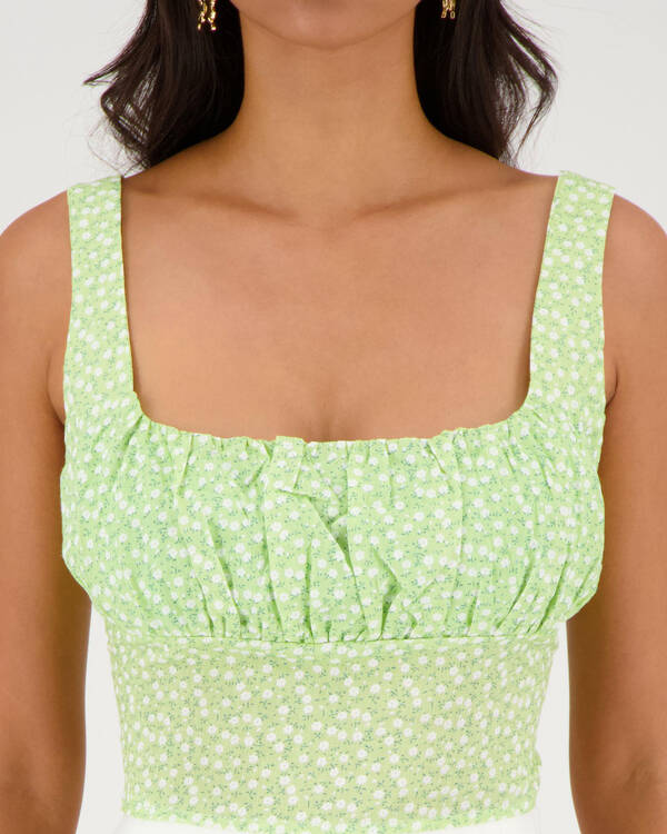 Pink Diamond Spring Fling Crop Top for Womens